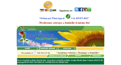 Desktop Screenshot of floreriasaris.com